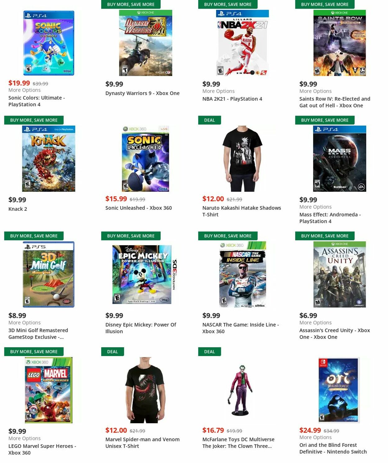 Weekly ad GameStop 08/16/2022 - 08/25/2022