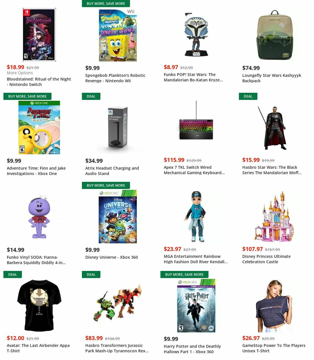 Weekly ad GameStop 08/16/2022 - 08/25/2022