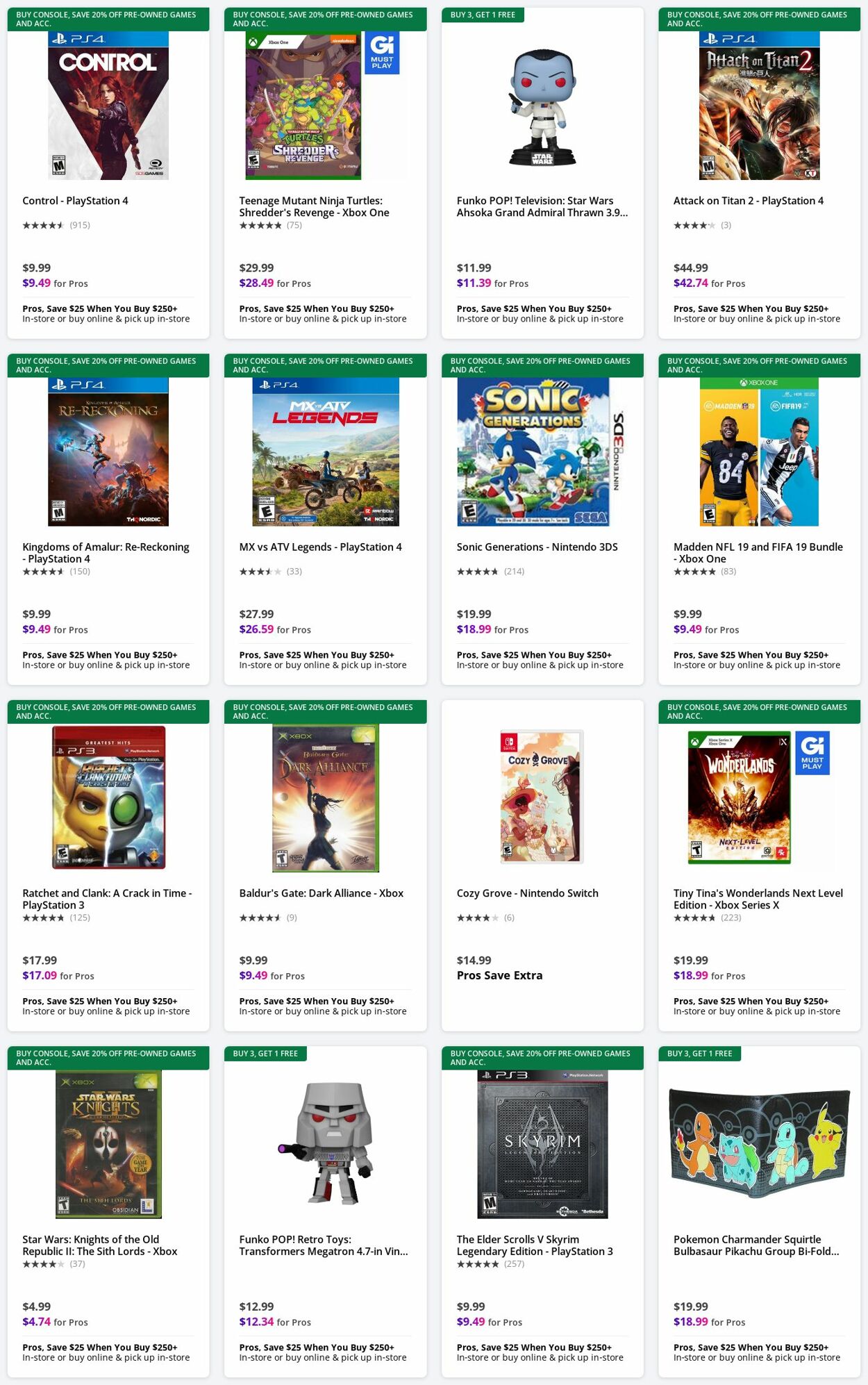 Weekly ad GameStop 07/22/2024 - 07/31/2024