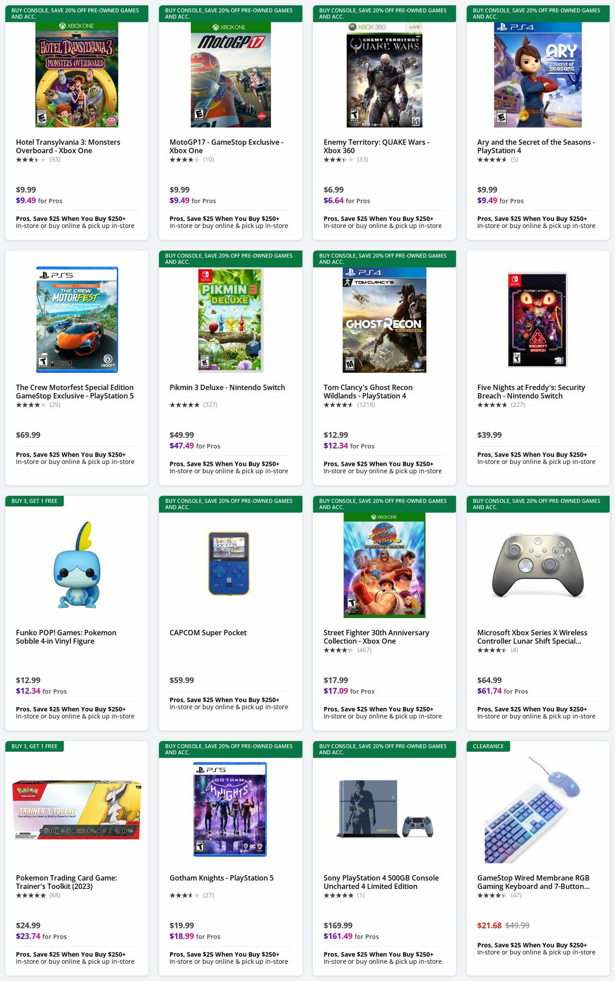 Weekly ad GameStop 07/22/2024 - 07/31/2024