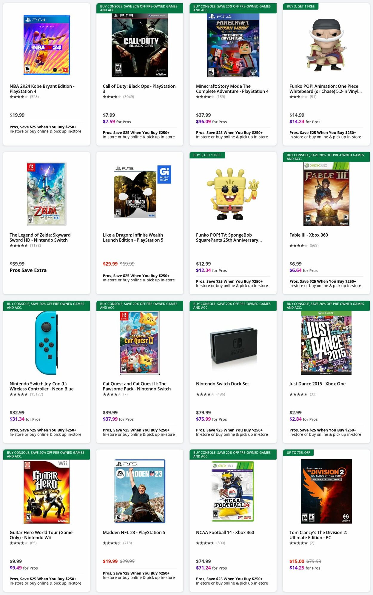 Weekly ad GameStop 07/22/2024 - 07/31/2024