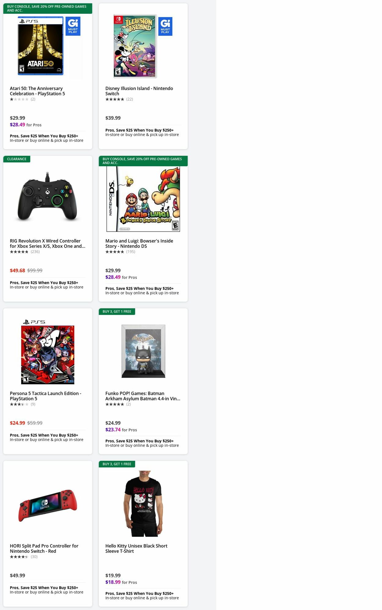 Weekly ad GameStop 07/22/2024 - 07/31/2024