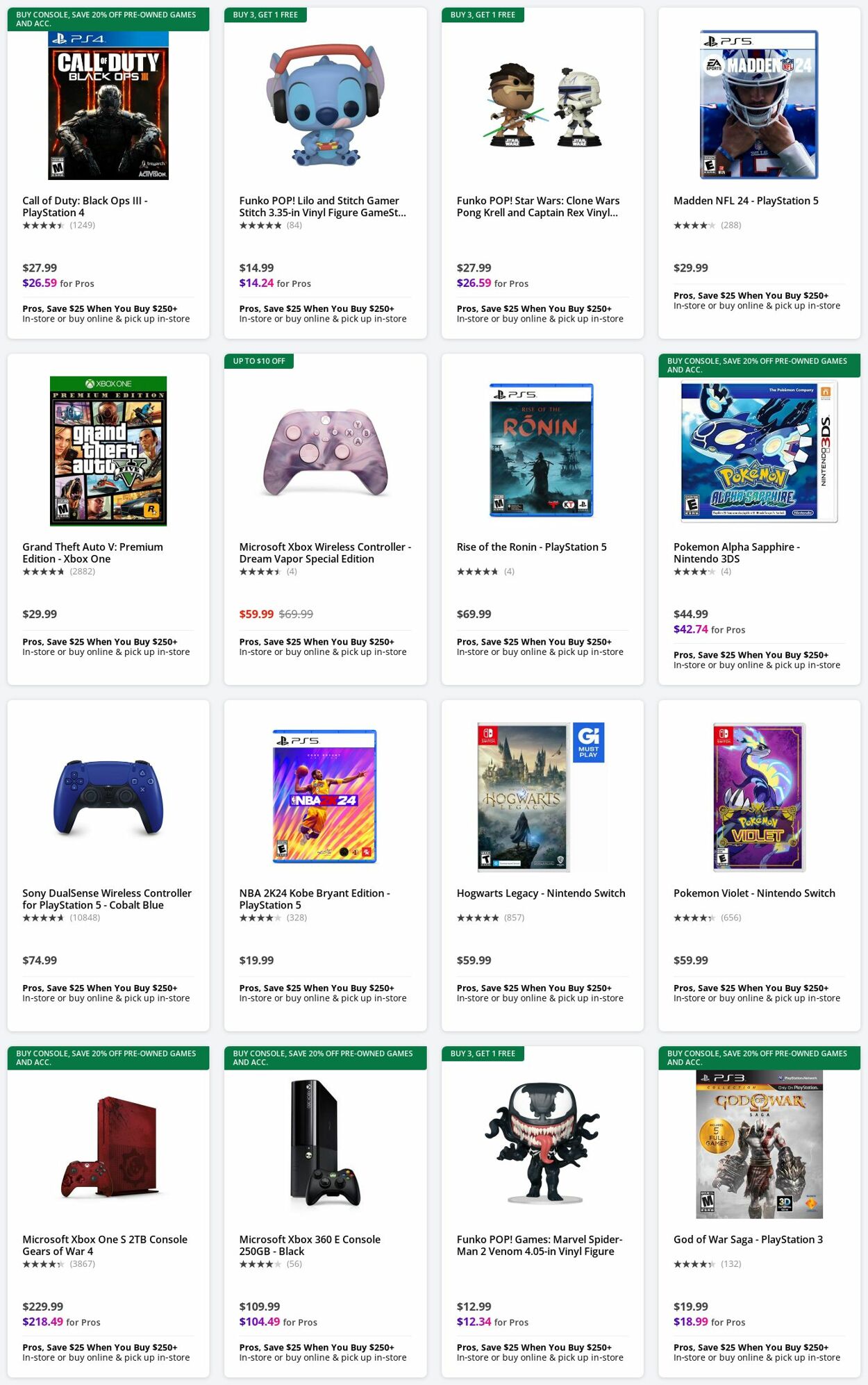 Weekly ad GameStop 07/22/2024 - 07/31/2024