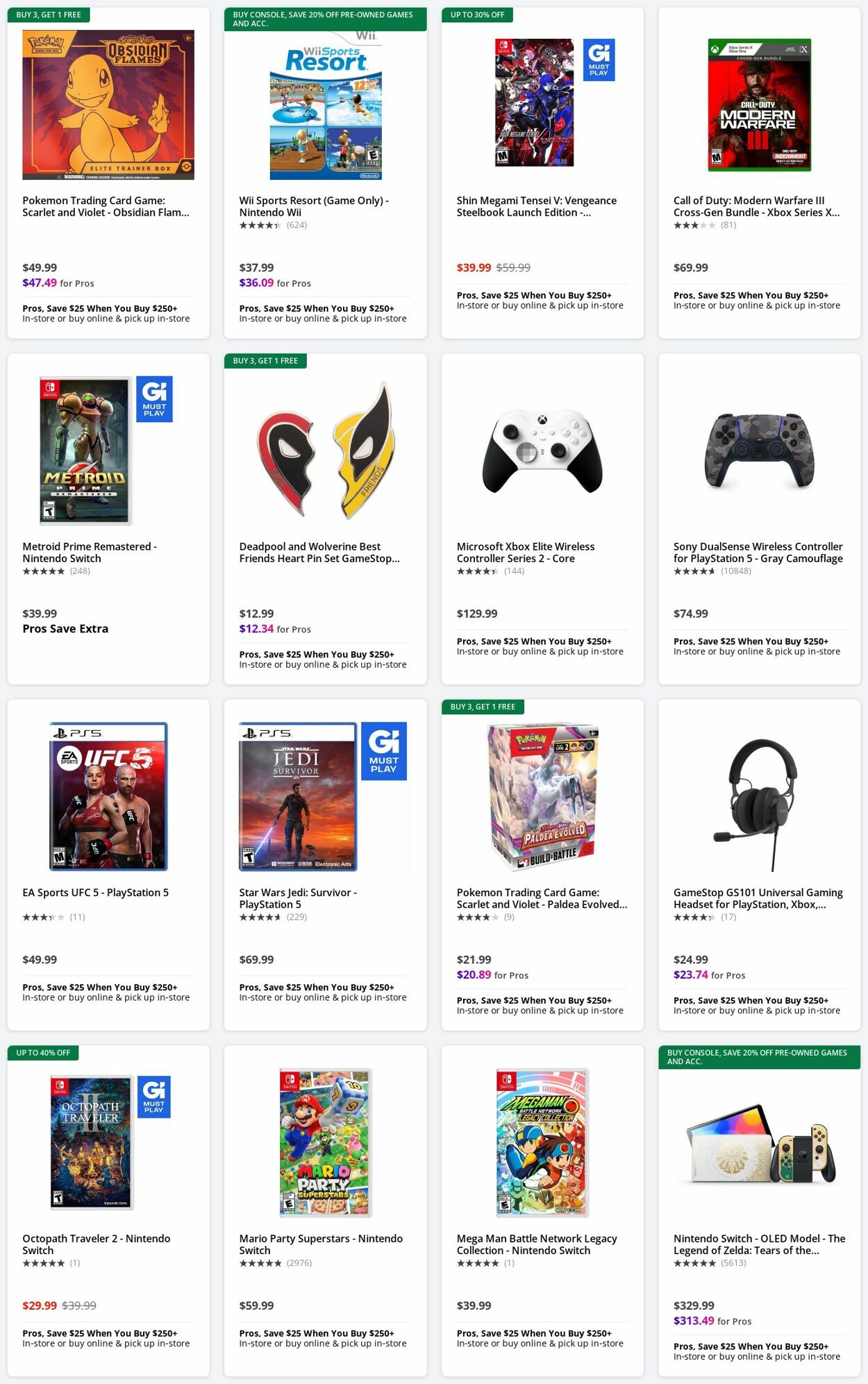 Weekly ad GameStop 07/22/2024 - 07/31/2024