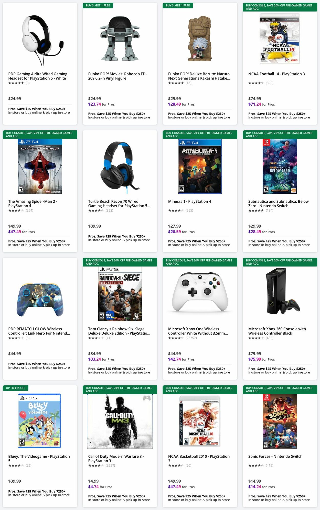 Weekly ad GameStop 07/22/2024 - 07/31/2024