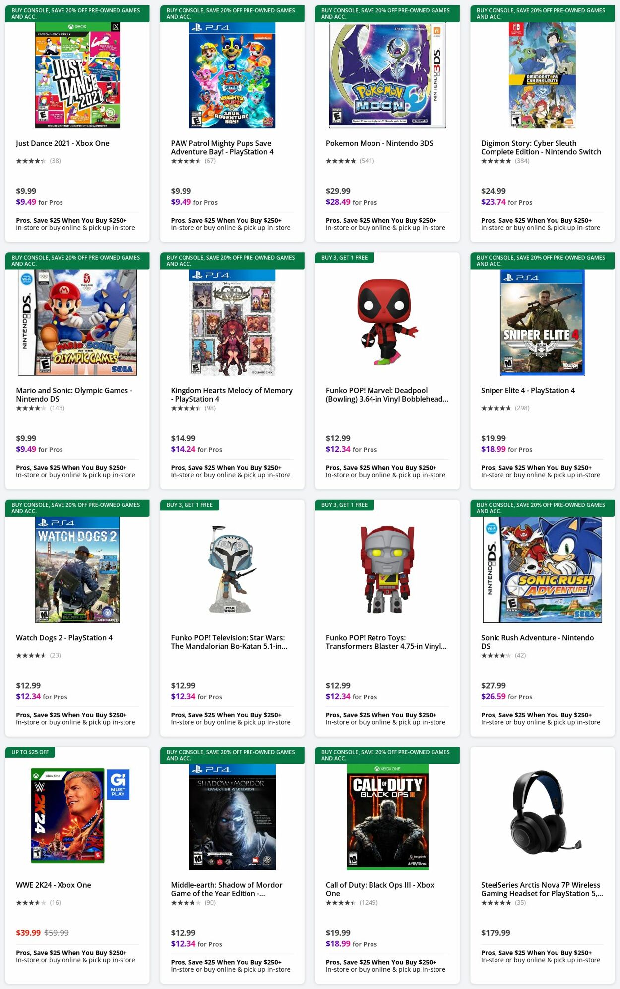 Weekly ad GameStop 07/22/2024 - 07/31/2024