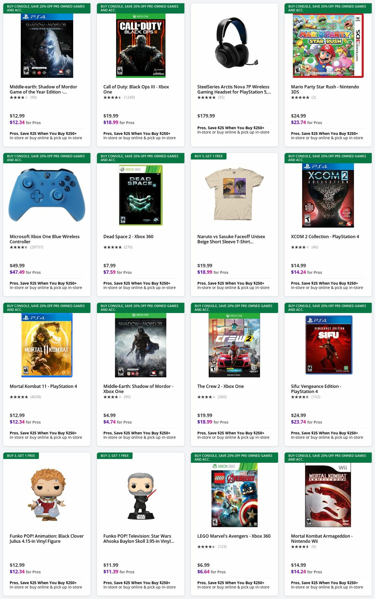 Weekly ad GameStop 07/22/2024 - 07/31/2024