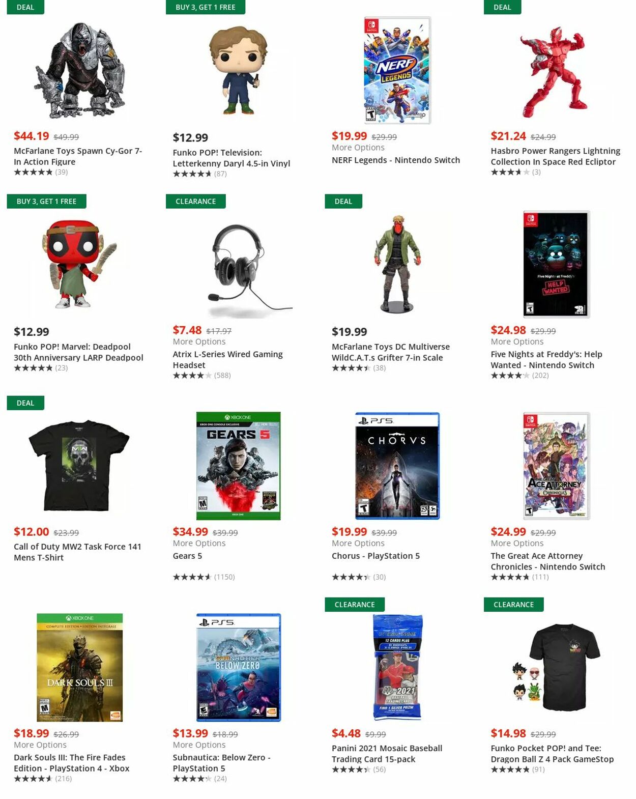 Weekly ad GameStop 10/17/2022 - 10/26/2022