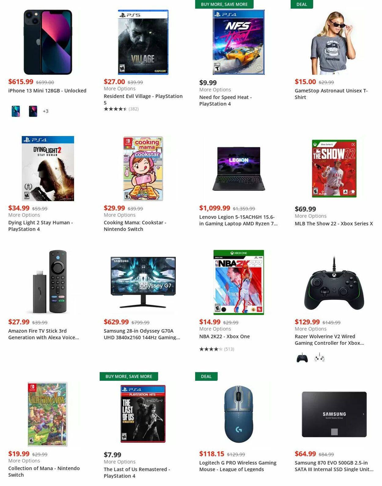 Weekly ad GameStop 07/25/2022 - 08/03/2022