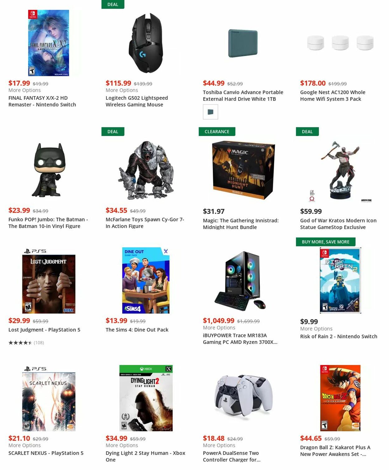 Weekly ad GameStop 07/25/2022 - 08/03/2022