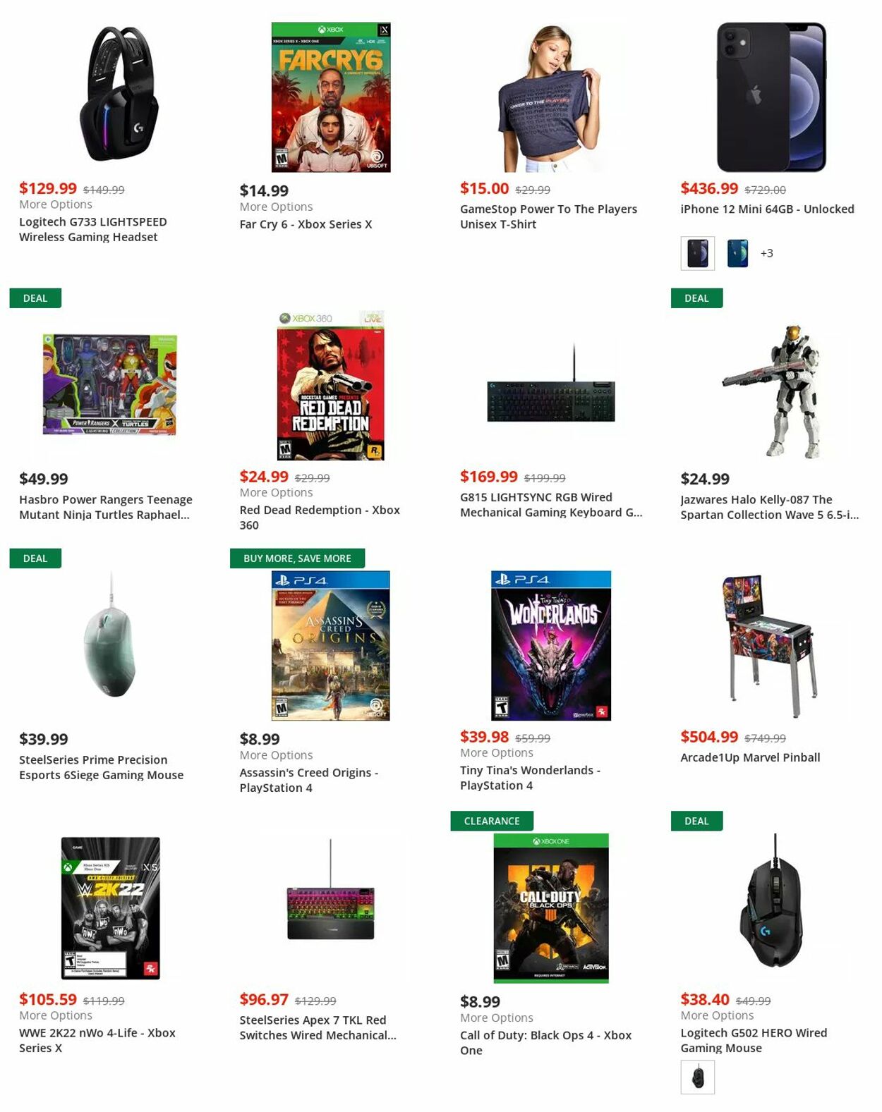 Weekly ad GameStop 07/25/2022 - 08/03/2022