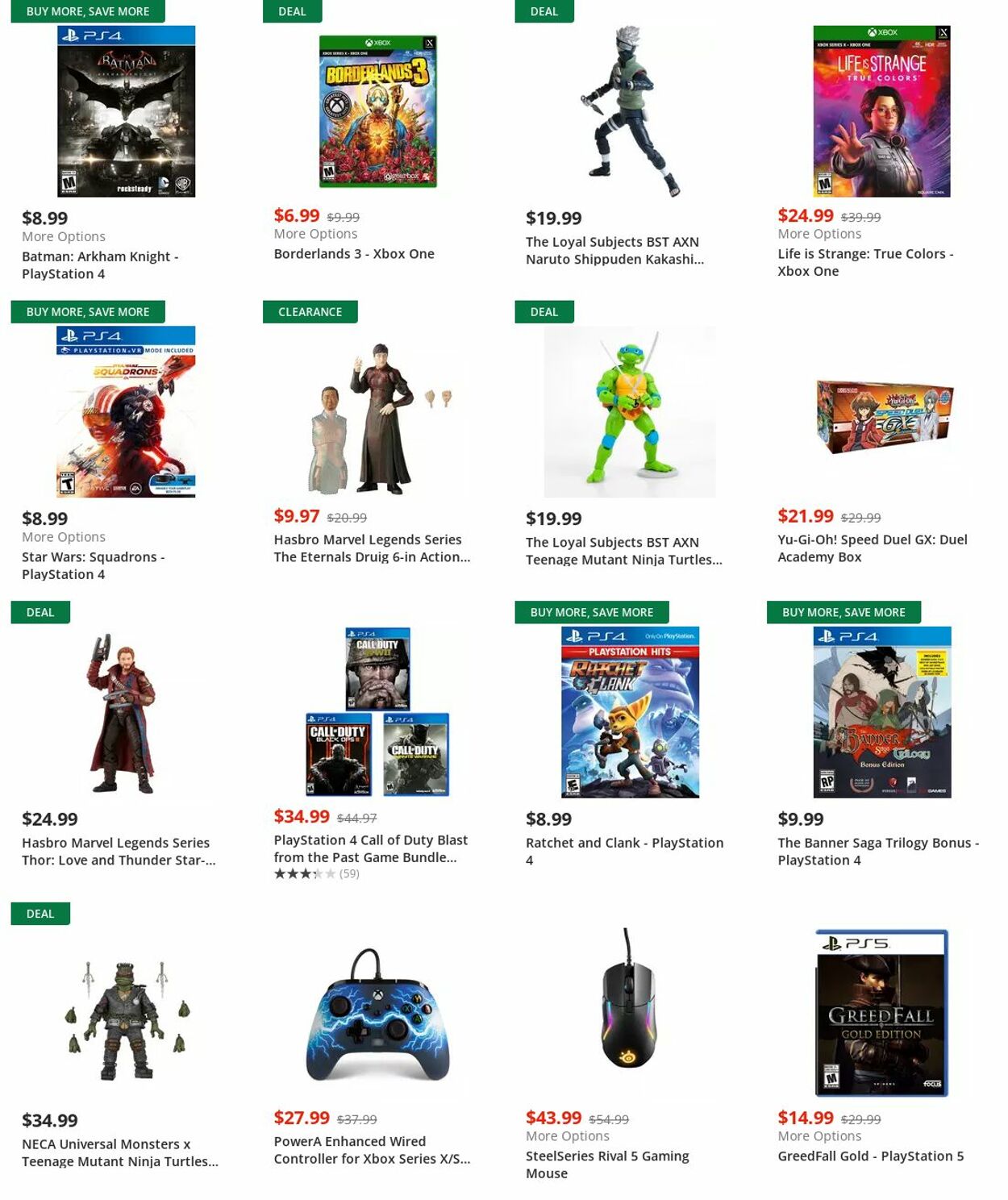 Weekly ad GameStop 07/25/2022 - 08/03/2022