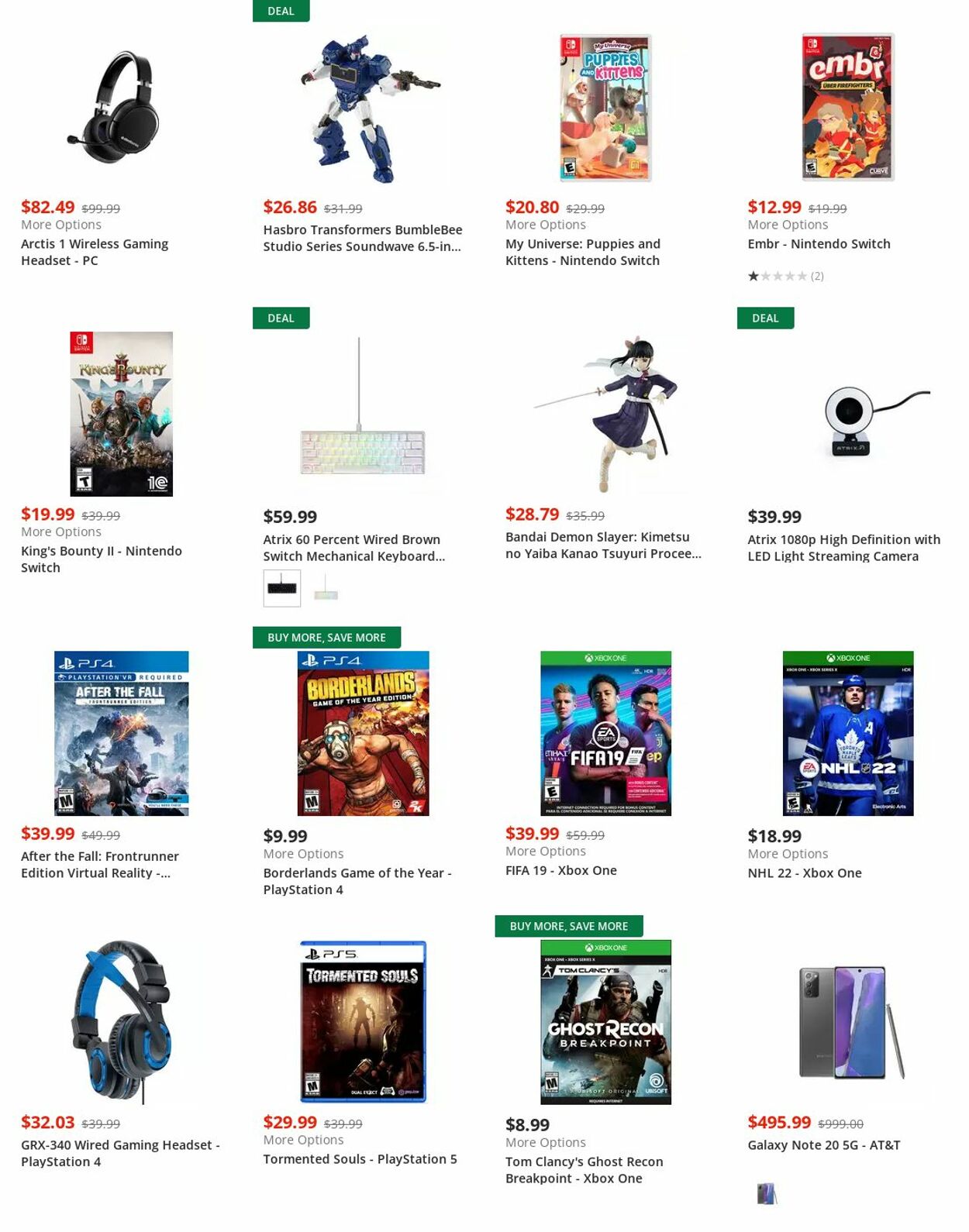 Weekly ad GameStop 07/25/2022 - 08/03/2022