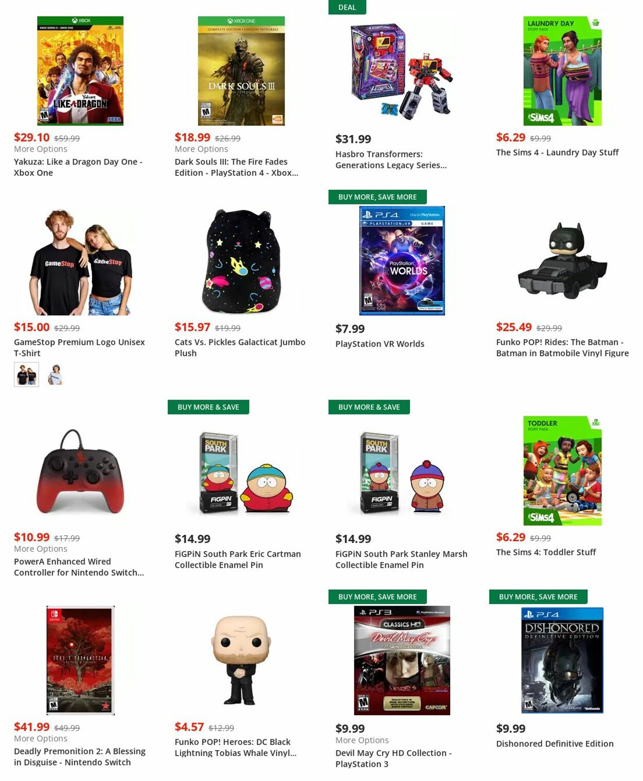 Weekly ad GameStop 07/25/2022 - 08/03/2022