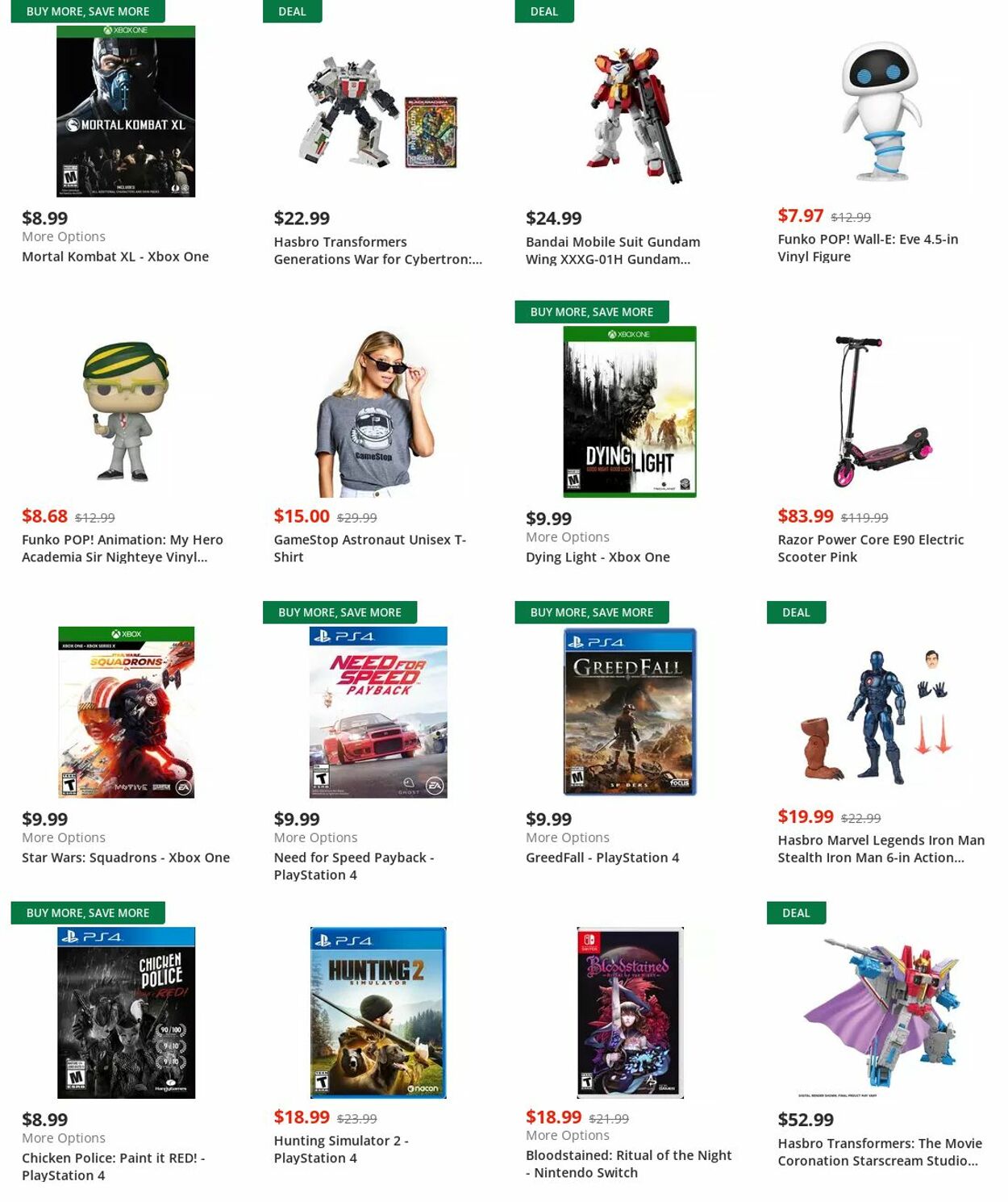 Weekly ad GameStop 07/25/2022 - 08/03/2022