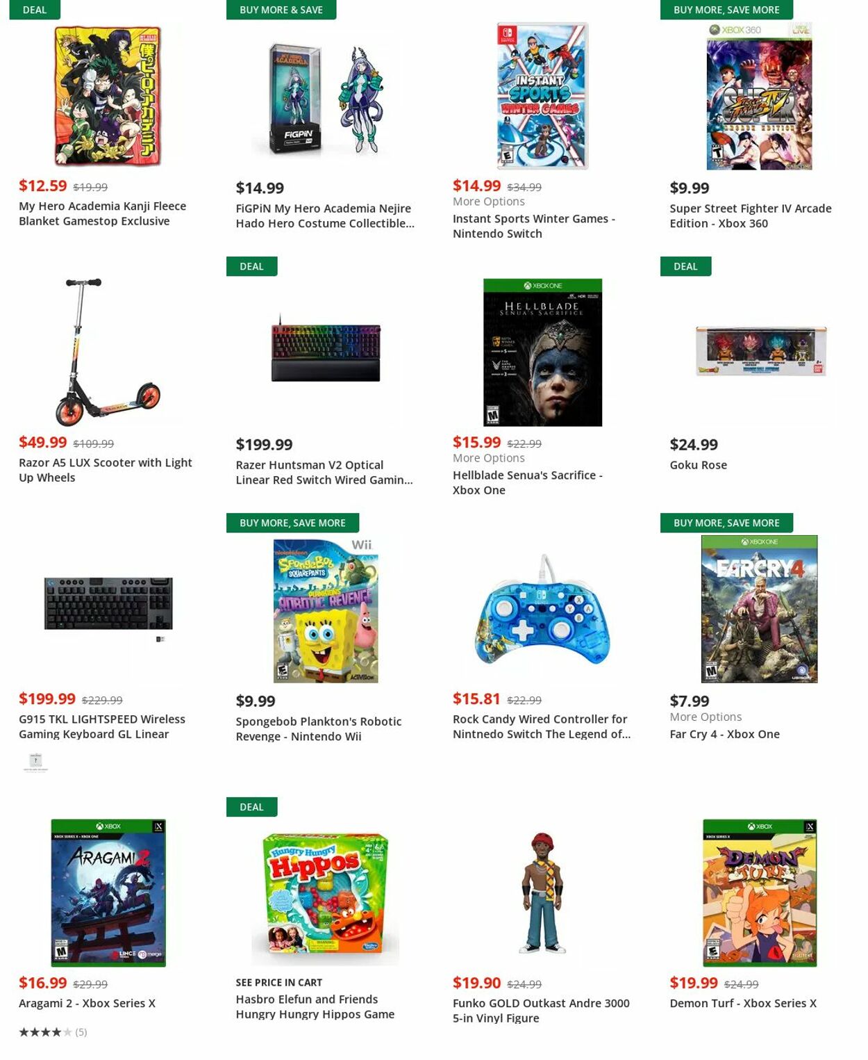 Weekly ad GameStop 07/25/2022 - 08/03/2022