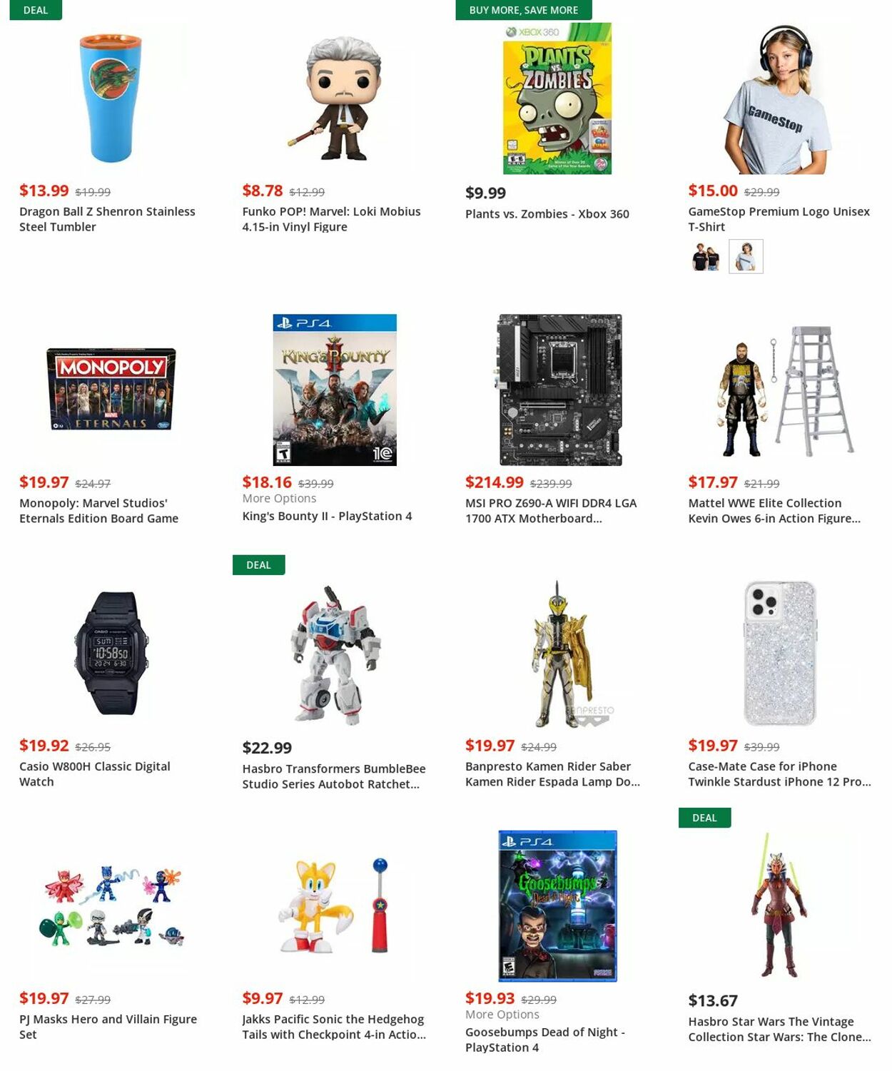 Weekly ad GameStop 07/25/2022 - 08/03/2022