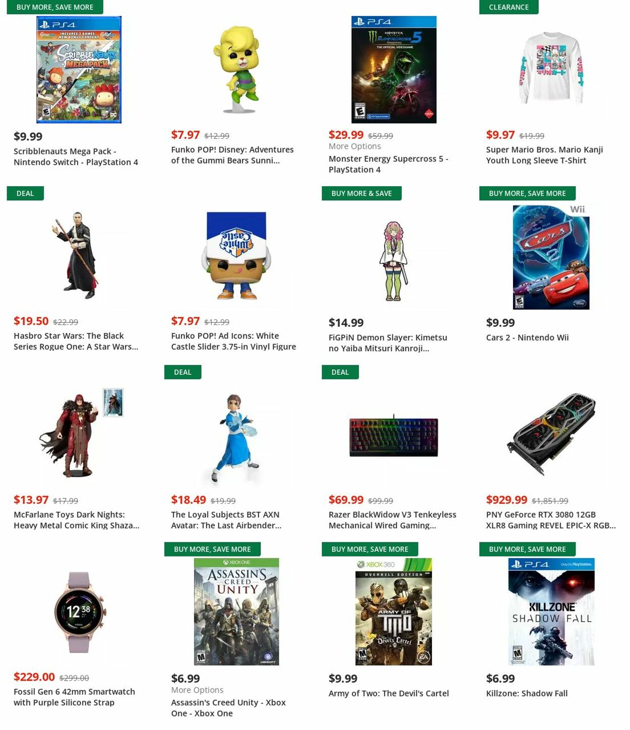 Weekly ad GameStop 07/25/2022 - 08/03/2022