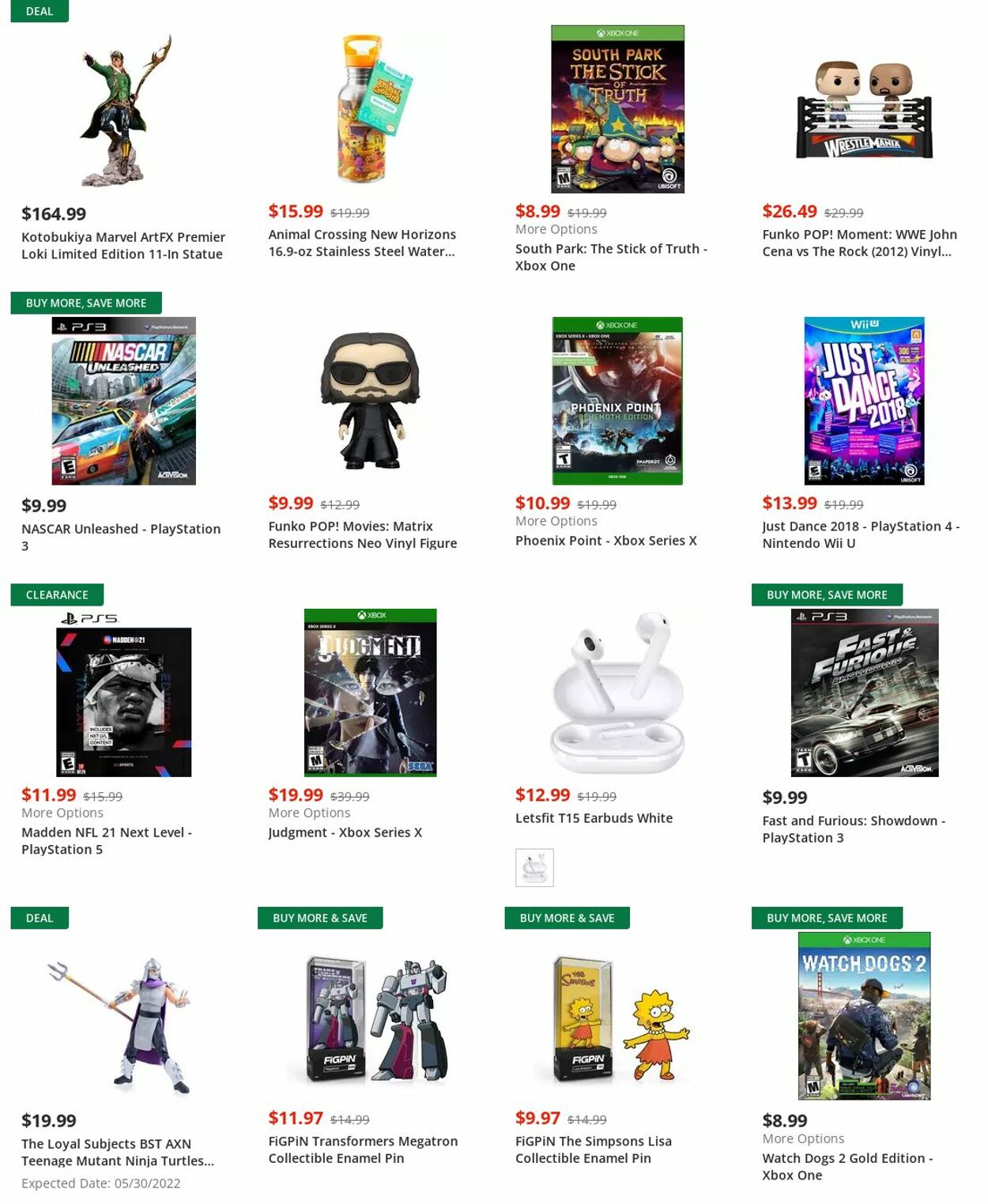 Weekly ad GameStop 07/25/2022 - 08/03/2022