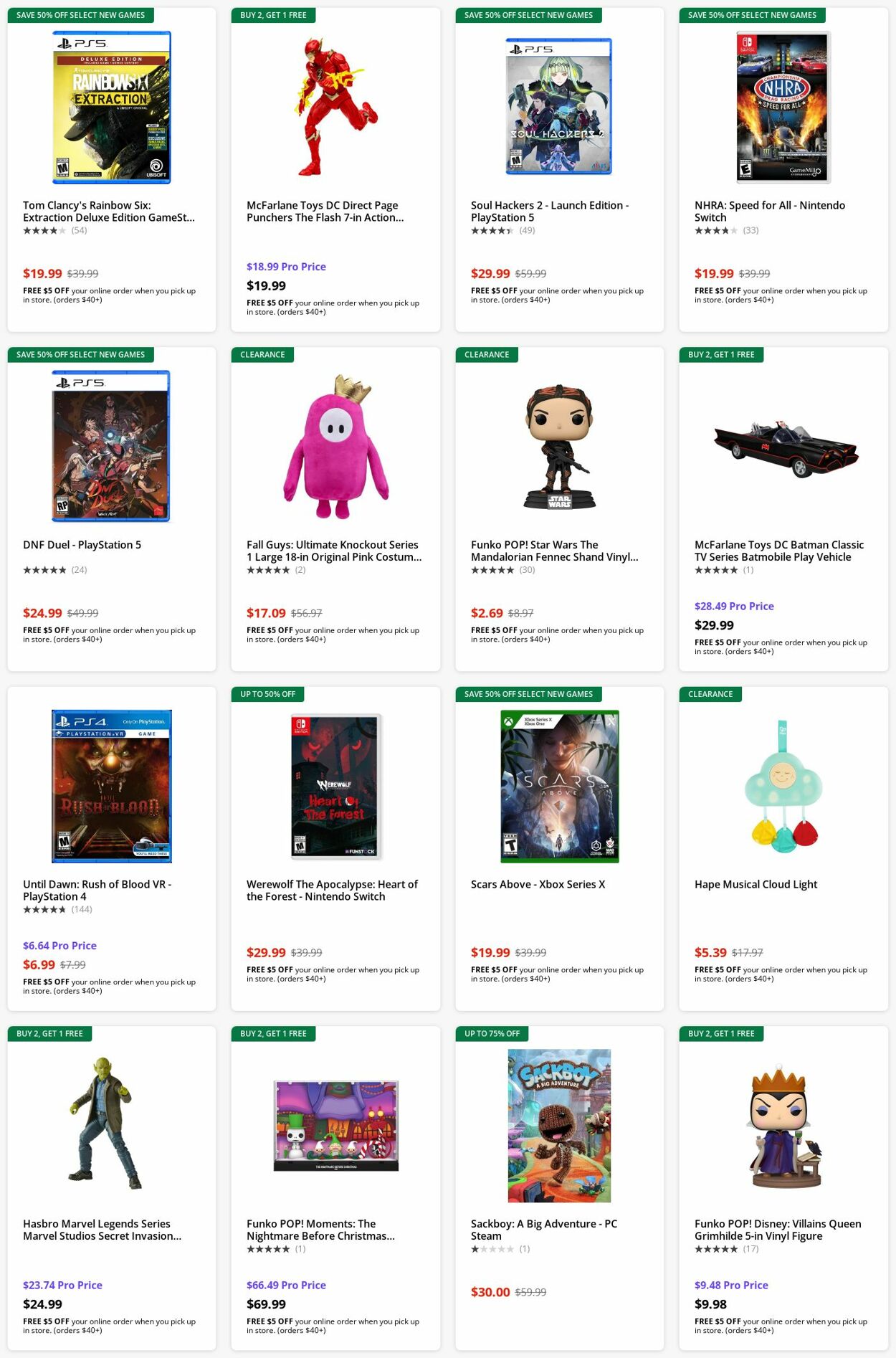 Weekly ad GameStop 11/27/2023 - 12/06/2023