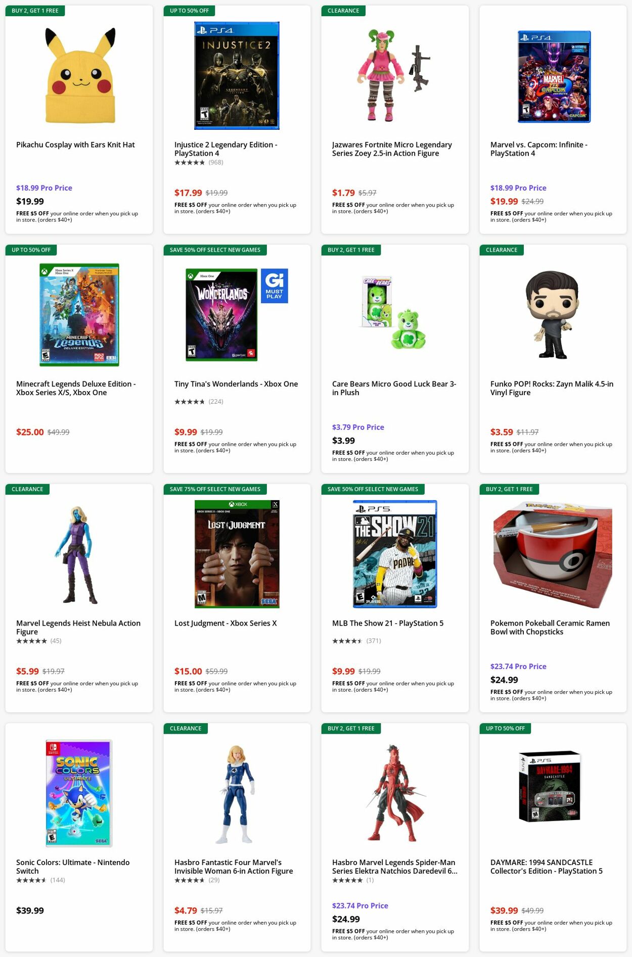 Weekly ad GameStop 11/27/2023 - 12/06/2023