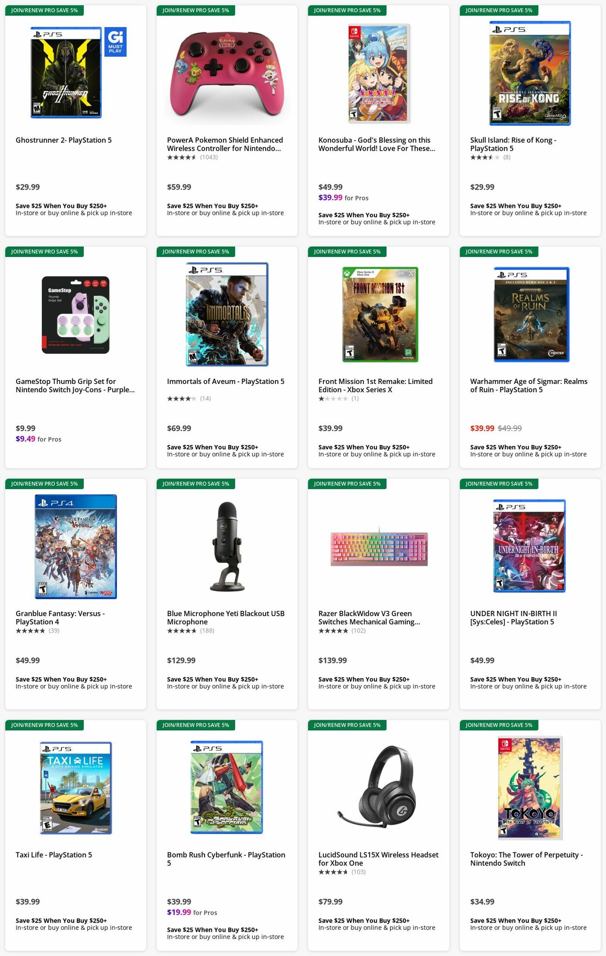 Weekly ad GameStop 04/22/2024 - 05/01/2024