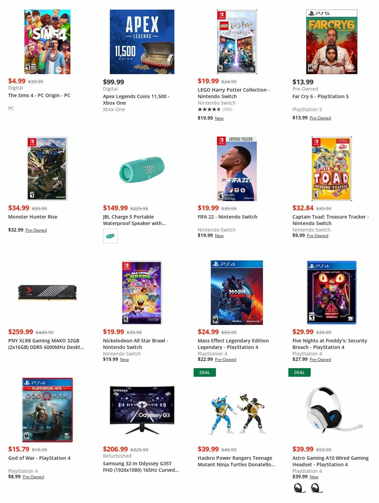 Weekly ad GameStop 07/01/2022 - 07/31/2022