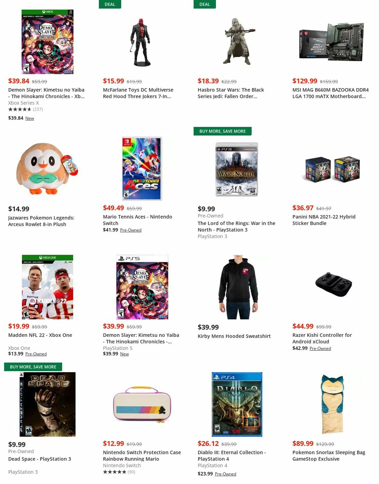 Weekly ad GameStop 07/01/2022 - 07/31/2022