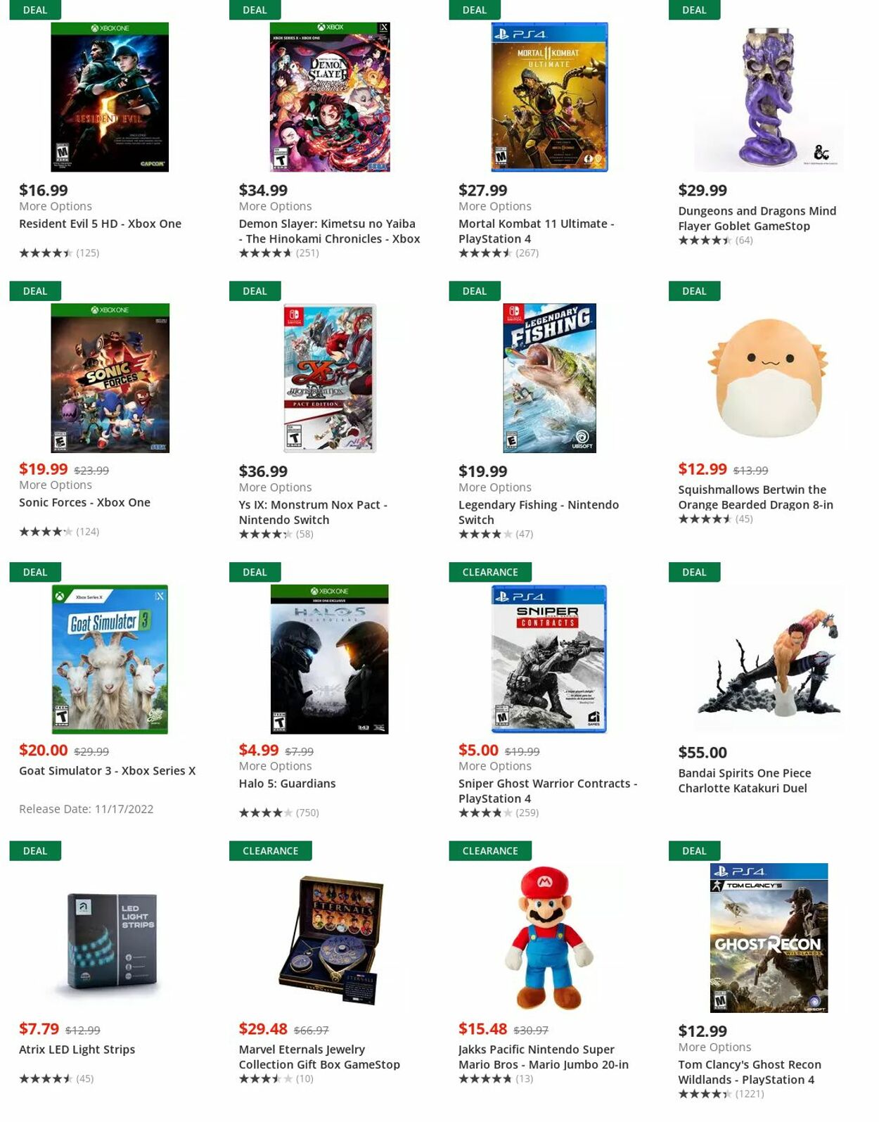 Weekly ad GameStop 11/14/2022 - 11/23/2022