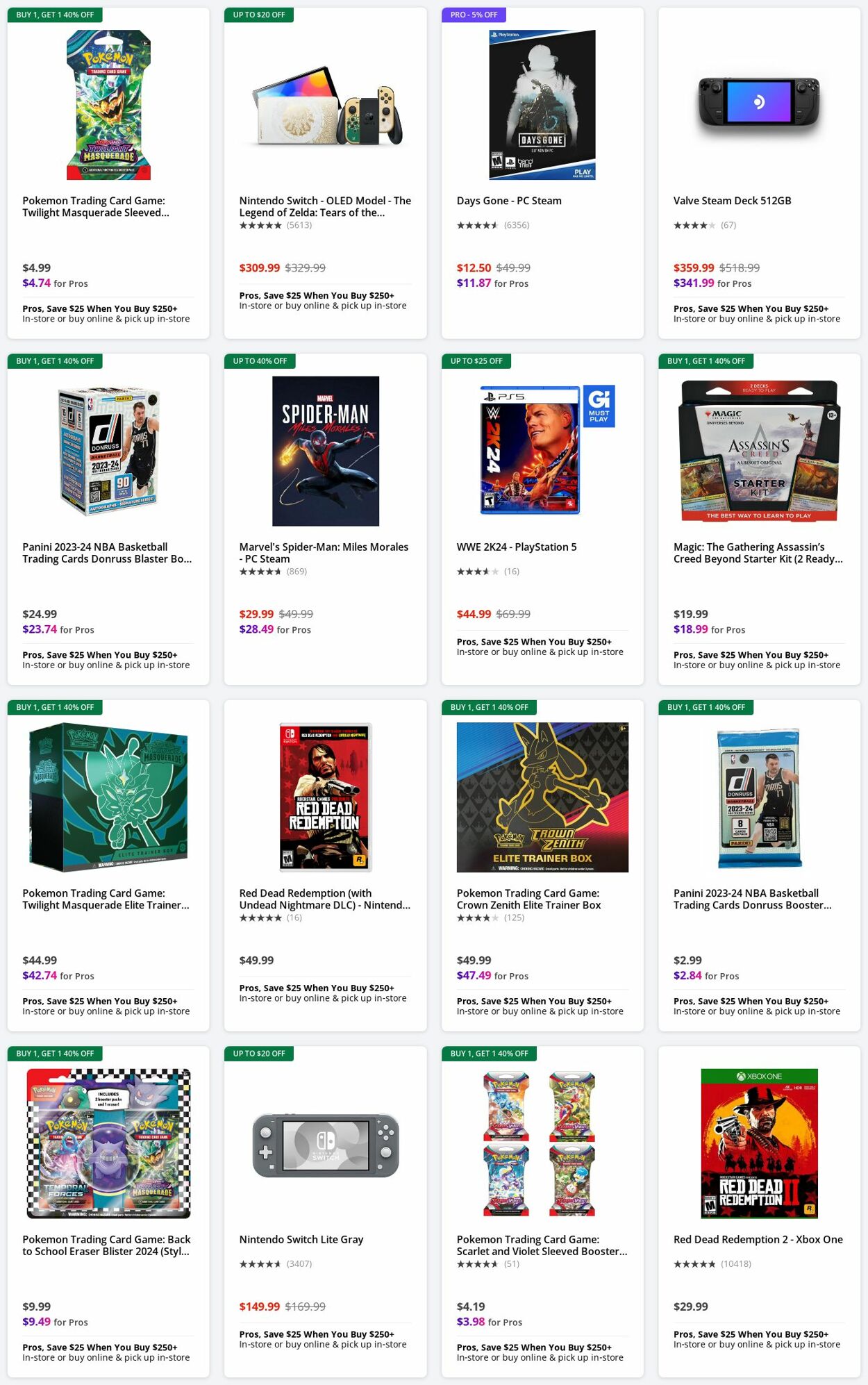 Weekly ad GameStop 07/08/2024 - 07/17/2024