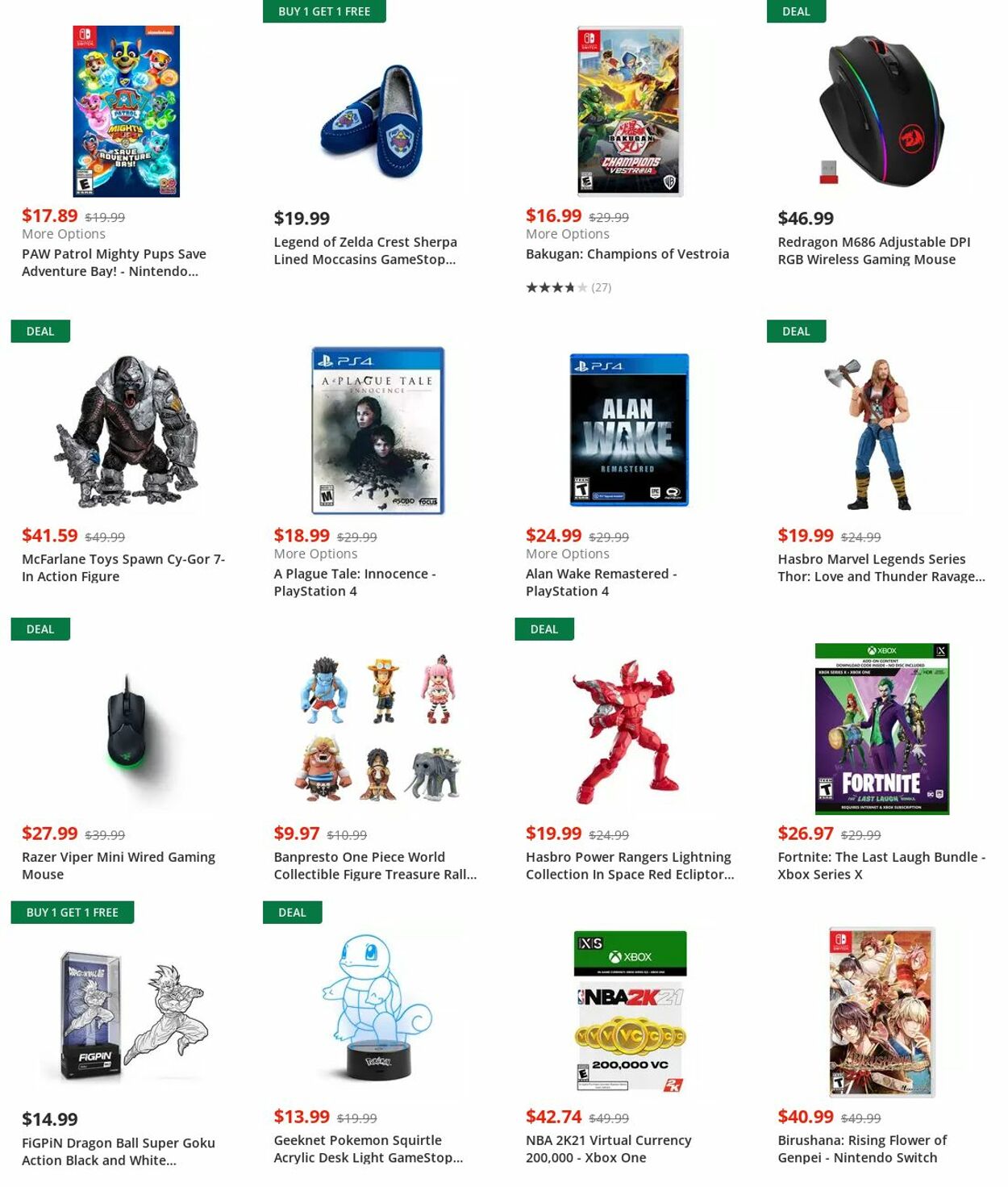 Weekly ad GameStop 09/26/2022 - 10/05/2022