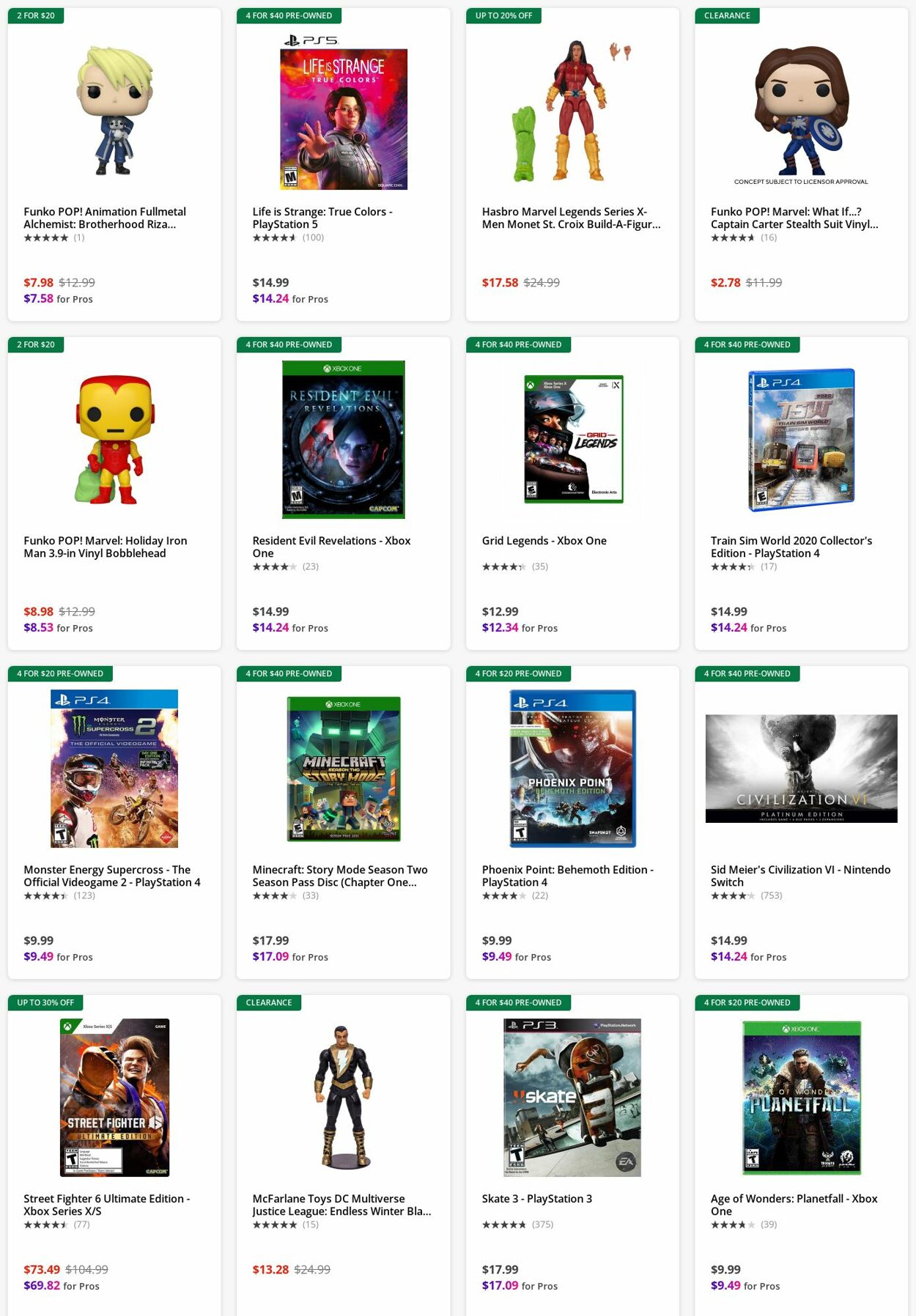 Weekly ad GameStop 03/04/2024 - 03/13/2024