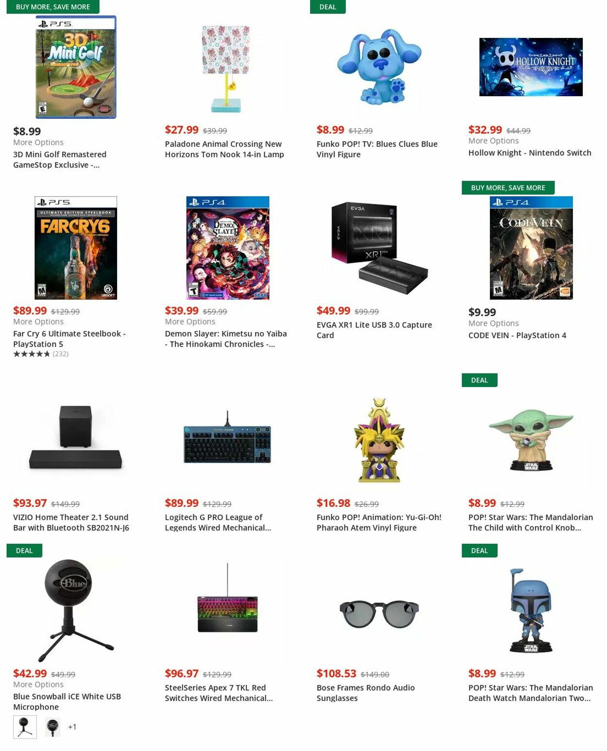 Weekly ad GameStop 08/29/2022 - 09/07/2022