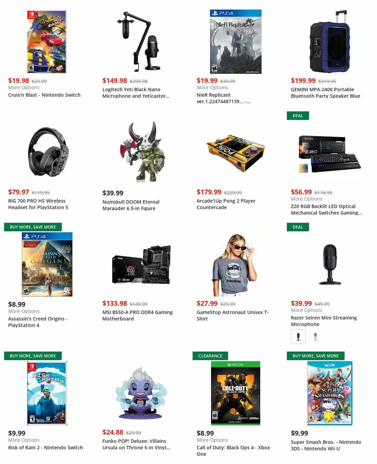 Weekly ad GameStop 08/01/2022 - 08/14/2022