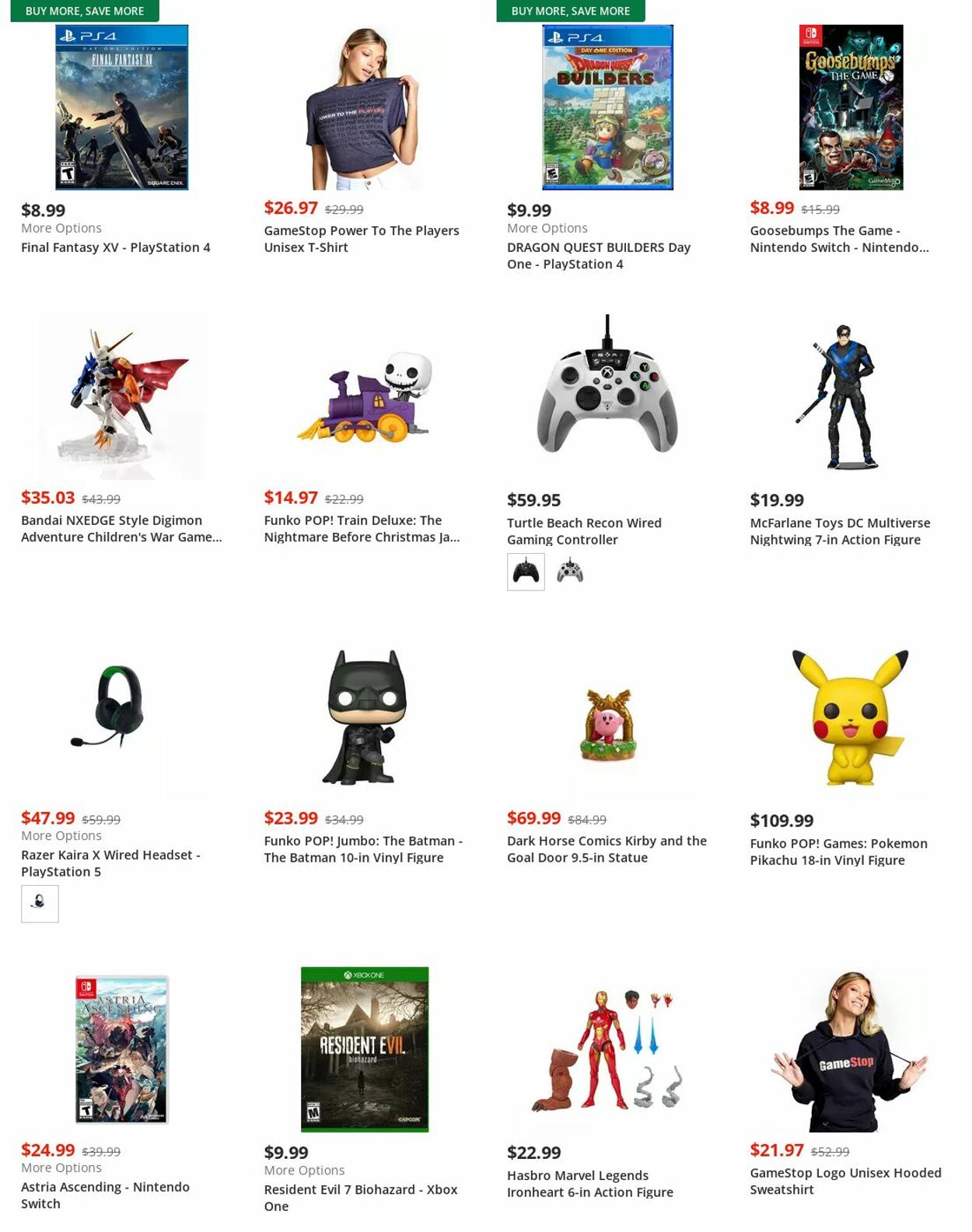 Weekly ad GameStop 08/01/2022 - 08/14/2022