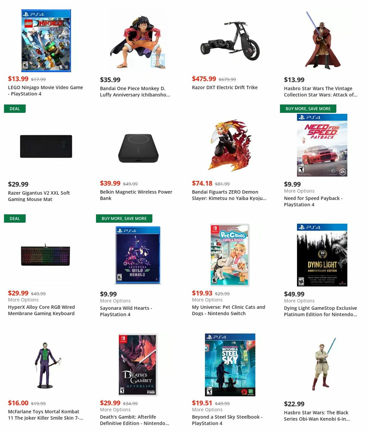 Weekly ad GameStop 08/01/2022 - 08/14/2022