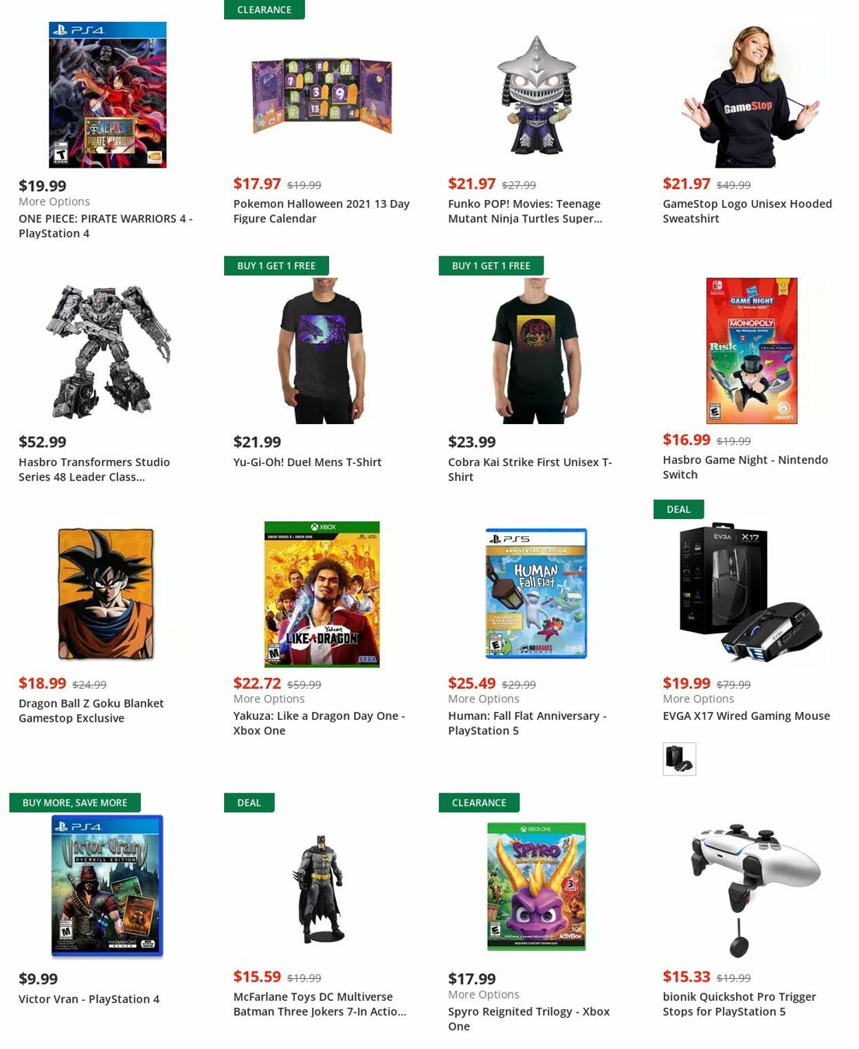 Weekly ad GameStop 08/09/2022 - 08/18/2022