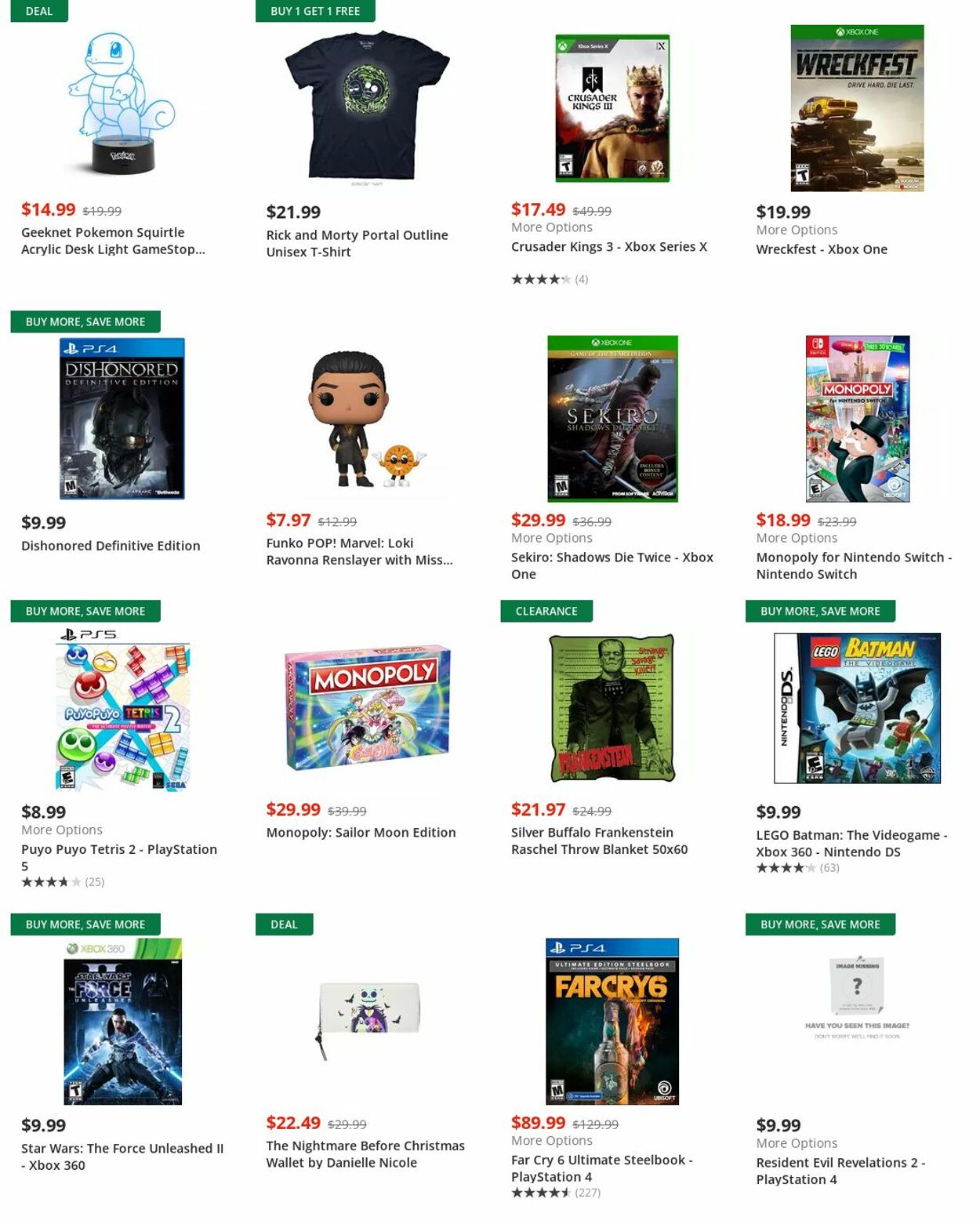 Weekly ad GameStop 08/09/2022 - 08/18/2022