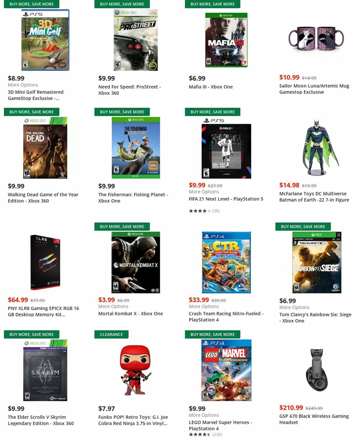 Weekly ad GameStop 08/09/2022 - 08/18/2022