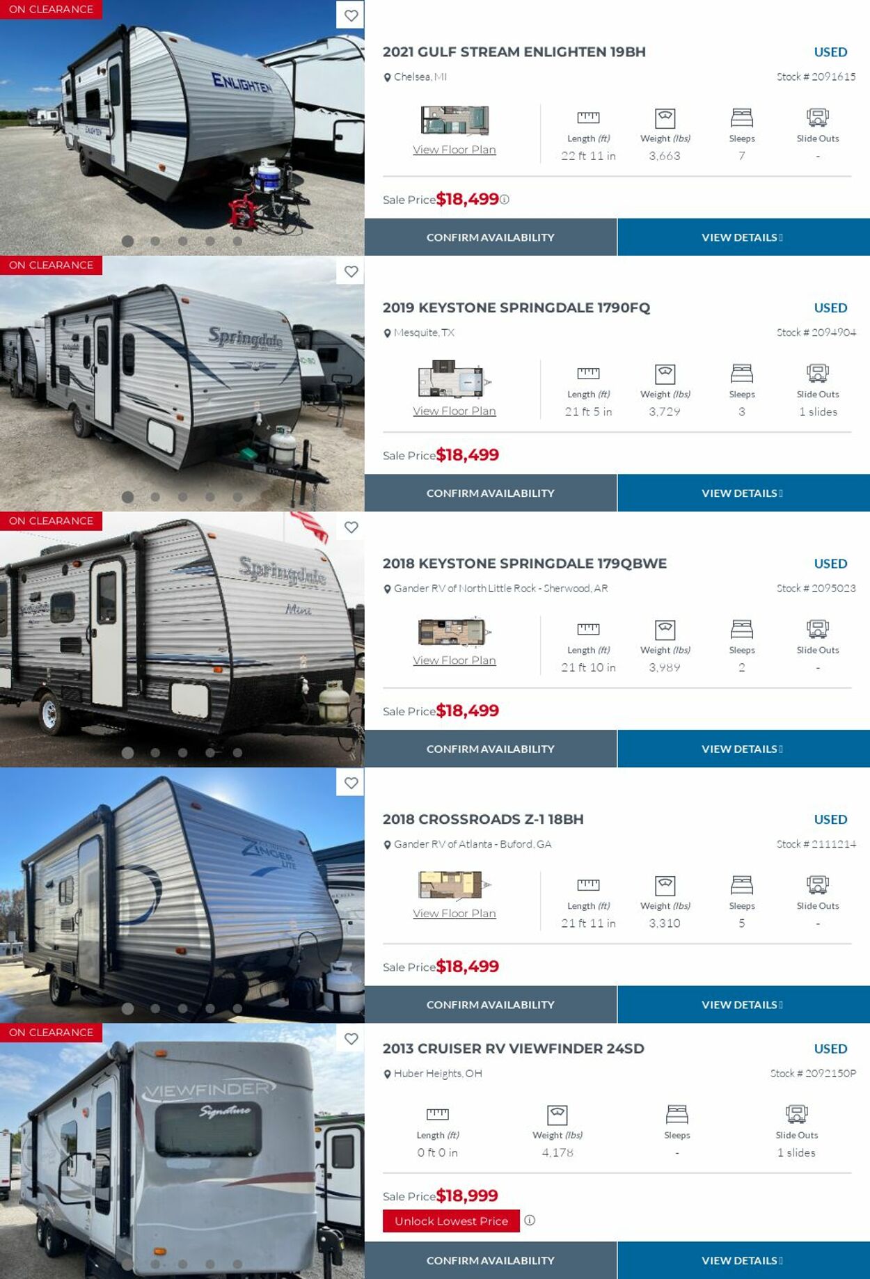 Weekly ad Gander RV 05/01/2022 - 05/31/2022