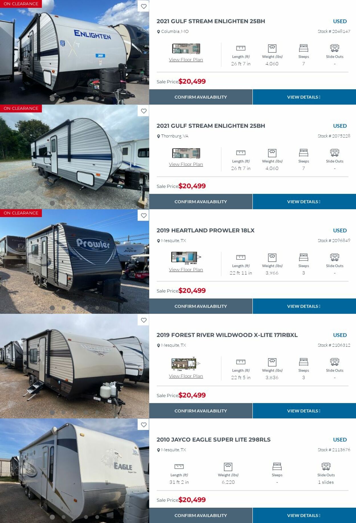 Weekly ad Gander RV 05/01/2022 - 05/31/2022