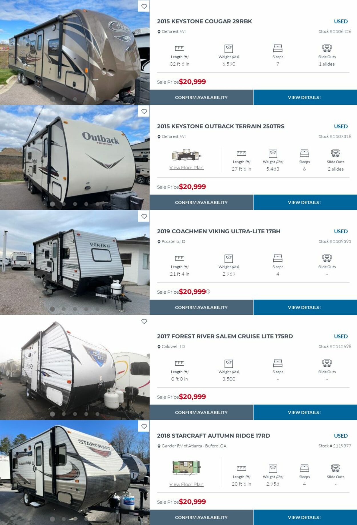 Weekly ad Gander RV 05/01/2022 - 05/31/2022