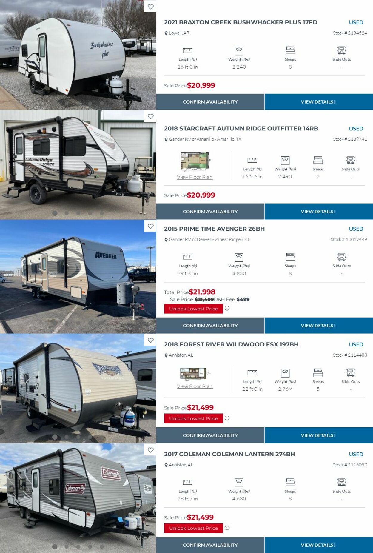 Weekly ad Gander RV 05/01/2022 - 05/31/2022