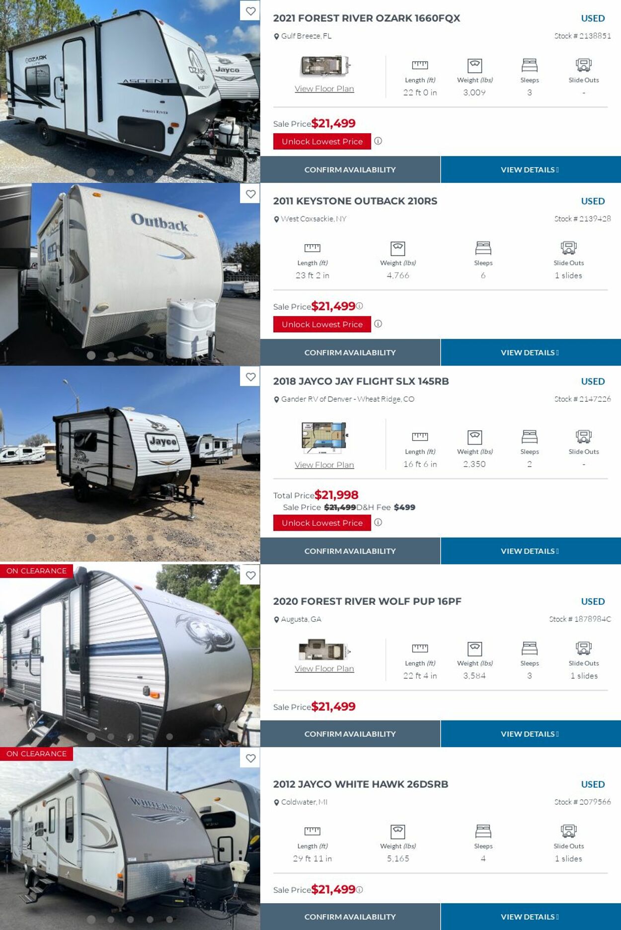 Weekly ad Gander RV 05/01/2022 - 05/31/2022