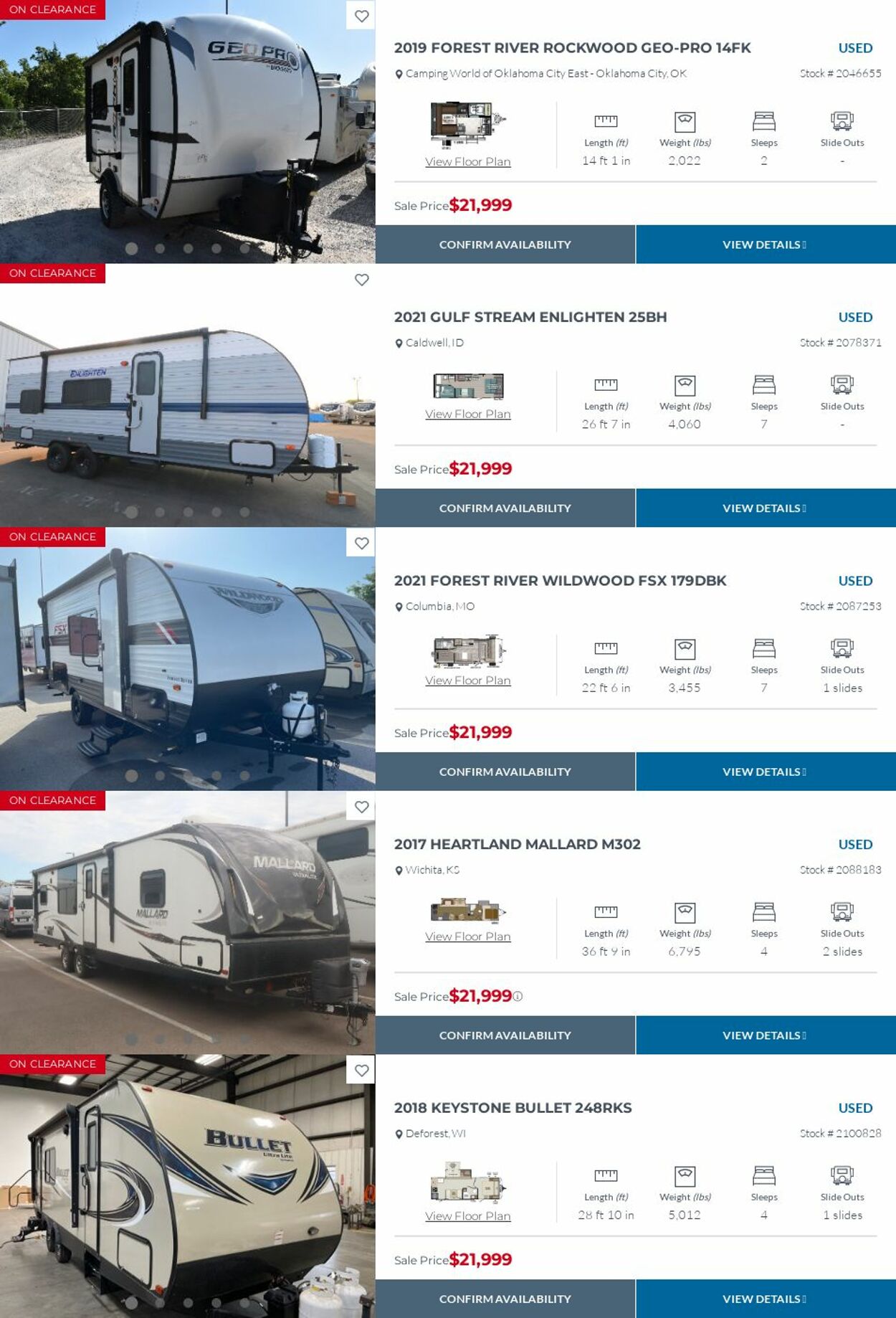 Weekly ad Gander RV 05/01/2022 - 05/31/2022