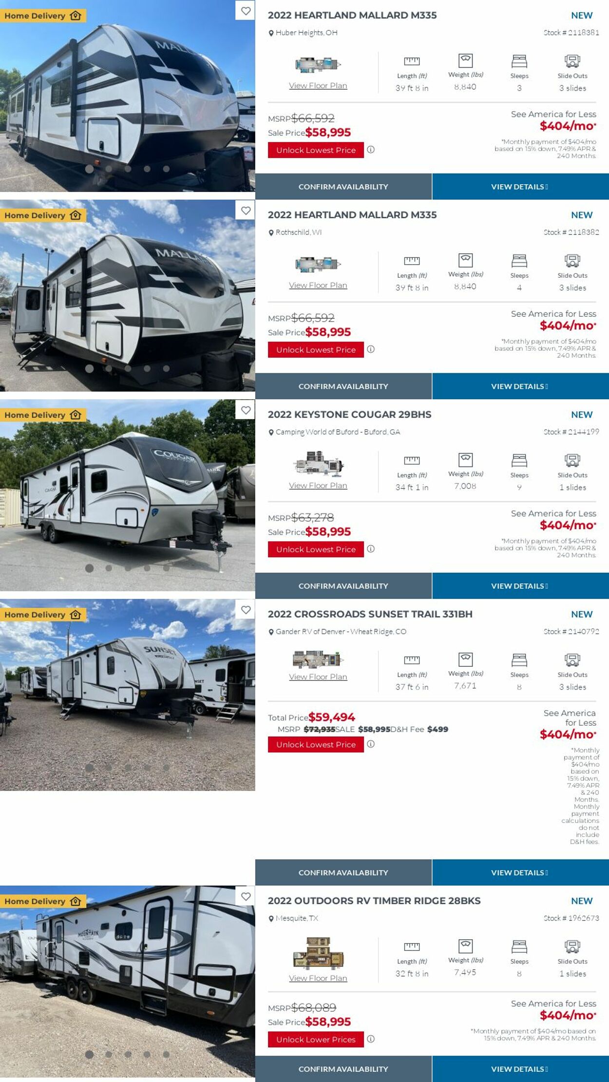 Weekly ad Gander RV 09/01/2022 - 09/30/2022