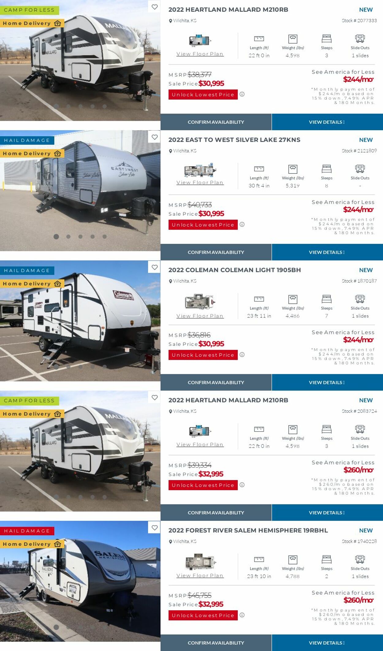 Weekly ad Gander RV 07/01/2022 - 07/31/2022