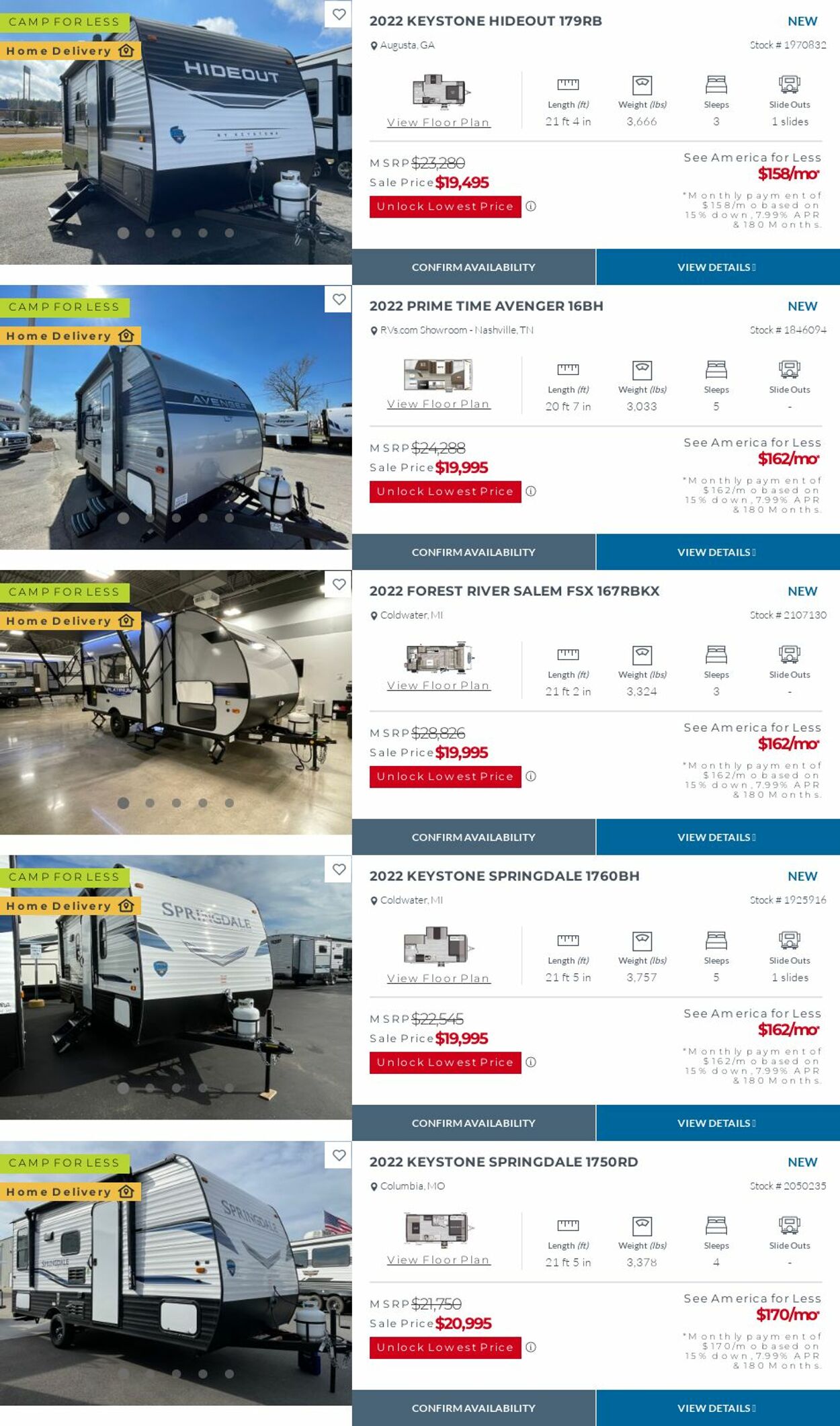 Weekly ad Gander RV 07/01/2022 - 07/31/2022