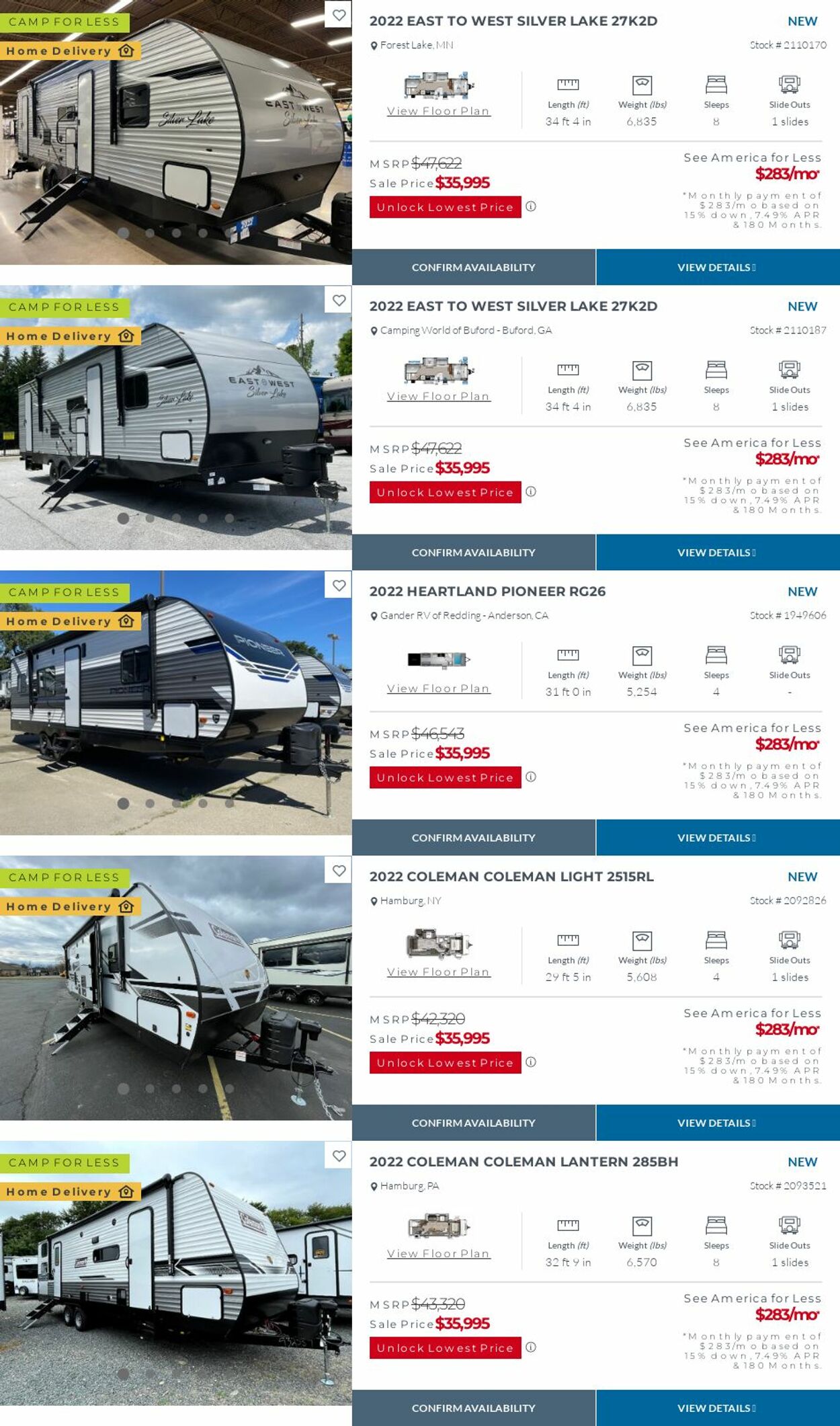 Weekly ad Gander RV 08/01/2022 - 08/31/2022