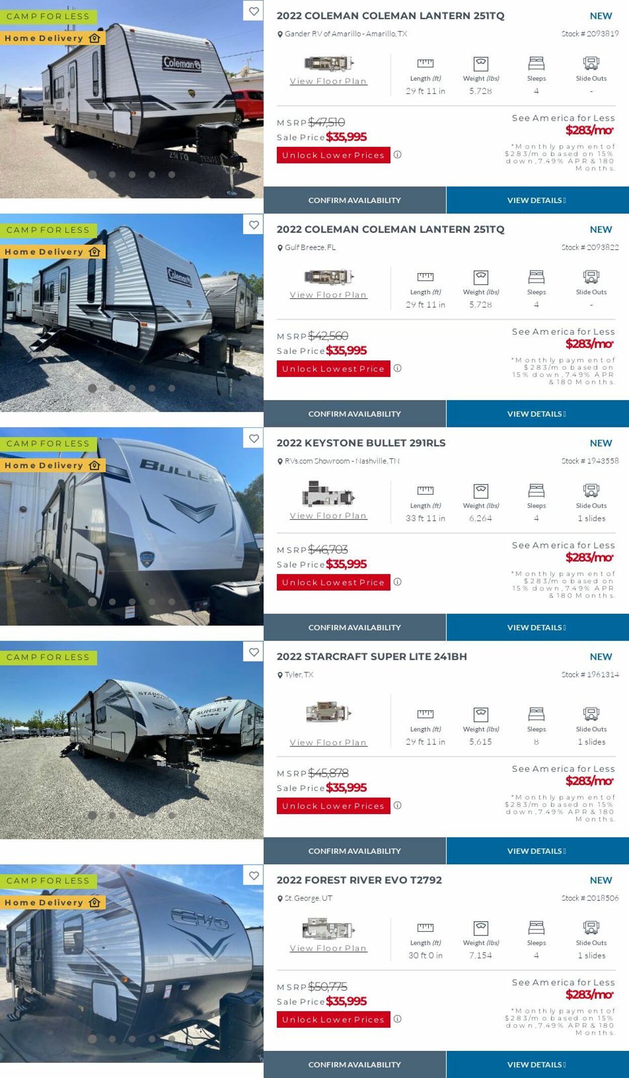 Weekly ad Gander RV 08/01/2022 - 08/31/2022